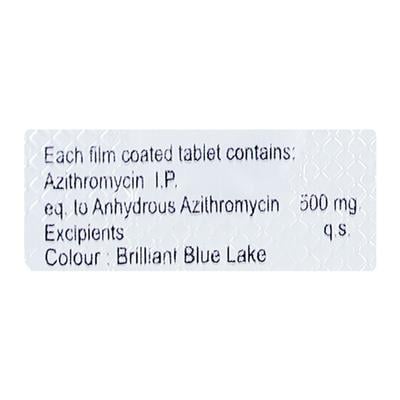 OZITOP 500 Tablet 3's - Bacterial Infections-Mac