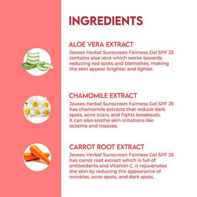 Jovees Fairness Lotion SPF 25 - Liquorice with UV Protection 100 ml - Face Sunscreen