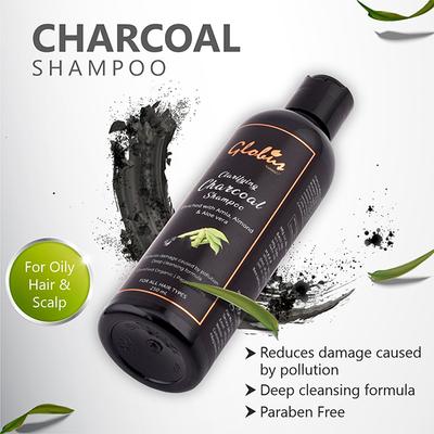 Globus Naturals Clarifying Charcoal Shampoo 250 ml - Shampoos