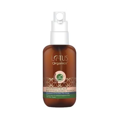 Lotus Organics Intensive Scalp Revitalizing Tonic 100 ml - Hair Lotions & Tonics