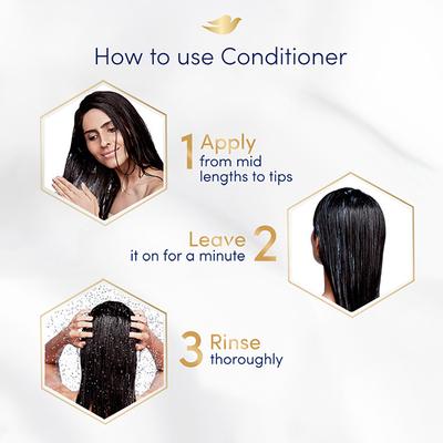 Dove Hair Therapy Breakage Repair Conditioner, No Parabens & Dyes 380 ml - Conditioners