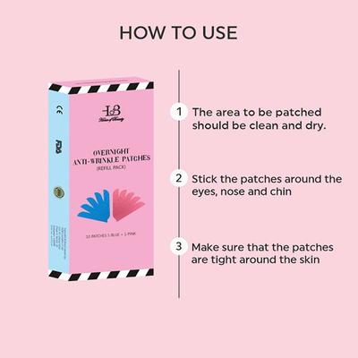 House Of Beauty Anti-Wrinkle Patches (Refill Pack) 1's - Masks & Peels