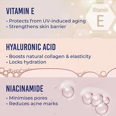 St.Botanica Vitamin C, E & Hyaluronic Acid Brightening Night Cream 50 gm - Night Cream