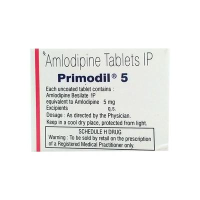 Primodil 5mg Tablet 10'S - Hypertension-Cal