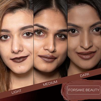 Faces Canada Weightless Matte Lipstick - Forsake Beauty 01 (Brown), 4.5gm - Lipsticks