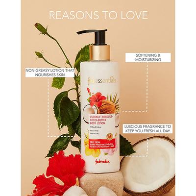 Fabessentials Coconut Hibiscus Cocoa Butter Body Lotion 250 ml - Creams/Oils/Lotions