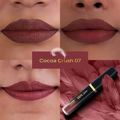 Faces Canada Comfy Matte Wow Liquid Lipstick - Cocoa Crush 07 3.8 ml - Liquid Lipsticks