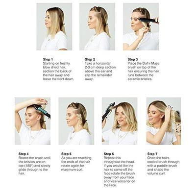 DAFNI muse Hair Styling Hot Brush 1's - Straighteners