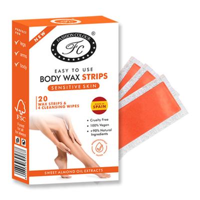 Fashion Colour Sensitive Skin Body Wax Strips 1's - Hair Gels & Waxes