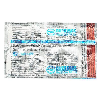RABEDIF Capsule 10's - Ulcer/Reflux/Flatulence-Aaa