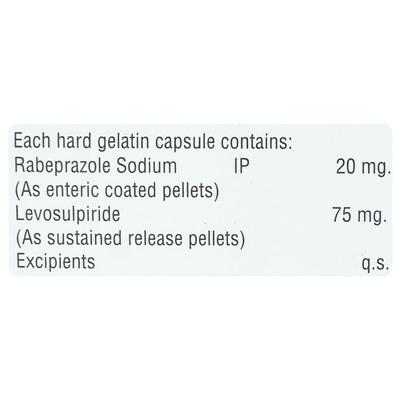 RABECURE L Capsule 10's - Ulcer/Reflux/Flatulence-Aaa