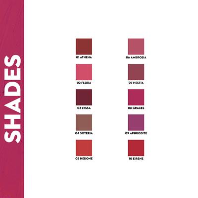SUGAR Cosmetics Mettle Matte Lipstick - 10 Eirene (Blue toned Red) 3.6 gm - Lipsticks