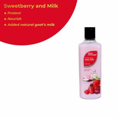 Skin Cottage Moist Body Bath (Sweetberry) 400 ml - Shower Gels & Body Wash