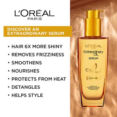 L'Oreal Paris Extraordinary Oil Serum 100 Gm (N) - Hair Serums