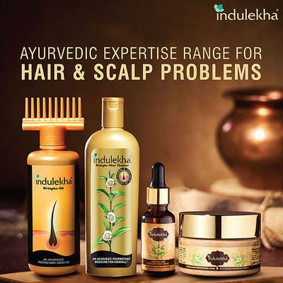 Indulekha Hairfall Control Combo Kit - Bringha Oil 100Ml + Bringha Shampoo 50Ml 2's - Hair Oils