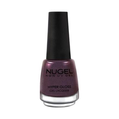 Nugel LIGHT BURGUNDY 52 Non Uv Gel Hyper Gloss Nail Enamel 13 ml - Nail Polish