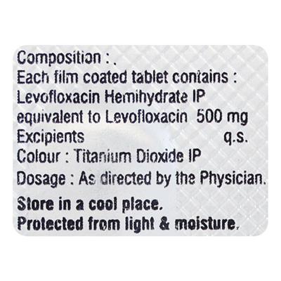 Lotor 500mg Tablet 5'S - Bacterial Infections-Qui