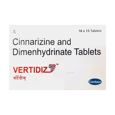VERTIDIZ Tablet 15's - Vertigo-Ant