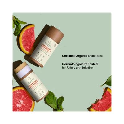 Juicy Chemistry Grapefruit & Patchouli Organic Deodorant Stick -/2.46oz 70.0 gm - Deodorants/Roll-Ons