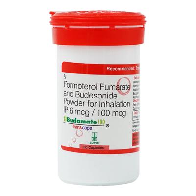 Budamate 100 Transcap 30'S - Asthma/COPD-Ast