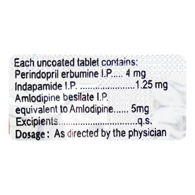 TRIPLIXAM Tablet 10's - Hypertension-ACE