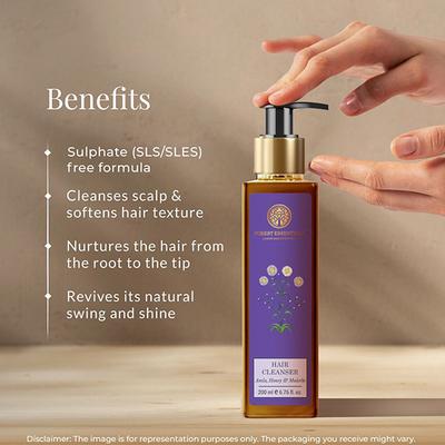 Forest Essentials Hair Cleanser Amla, Honey & Mulethi 50ml - Shampoos