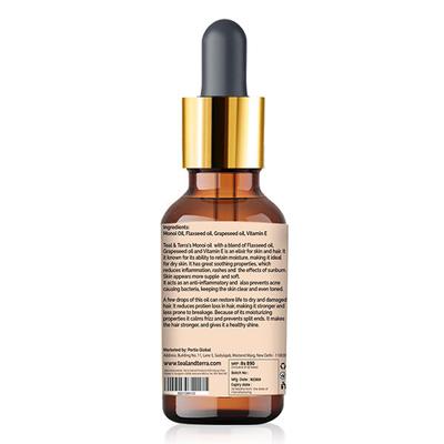 Teal & Terra Coconut Monoi Oil for Face & Hair 30 ml - Face Oils