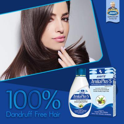 Allen Arnika Plus S Shampoo 100 ml - Personal Care (Ayush)