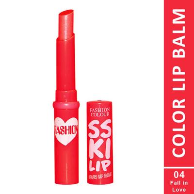 Fashion Colour Kiss Lip Balm, Fall In Love 04 2gm - Lip Balms