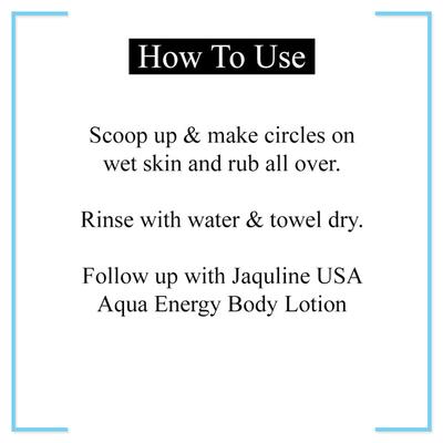 Jaquline USA Aqua Energy Body Scrub 200 gm - Scrubs & Exfoliants