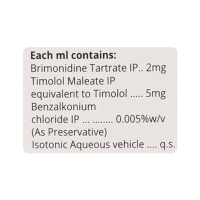 Brimocom Eye Drops 5ml - Glaucoma-Ant