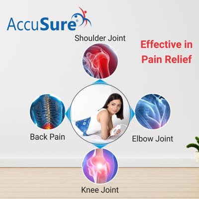 AccuSure Orthopaedic Fast Heating Belt - Blue (Regular) 1's - Back/Abdomen Supports