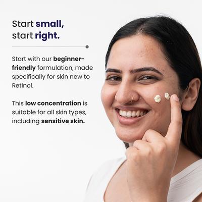 Reequil Retinol Night Cream For Wrinkles & Skin Tightening 30 gm - Face Creams