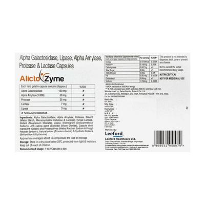 Alictozyme Capsule 10'S - Digestion-Dig