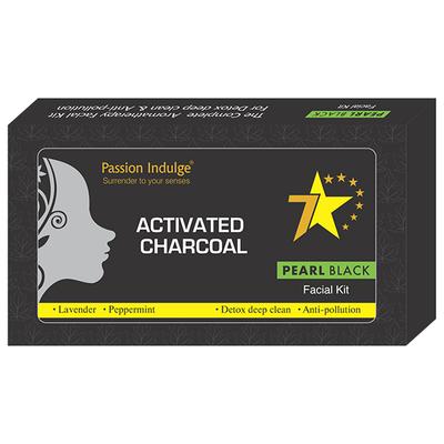 Passion Indulge PEARL BLACK 7 Star Facial Kit for Detox and Anti-Pollution - Facial Kits