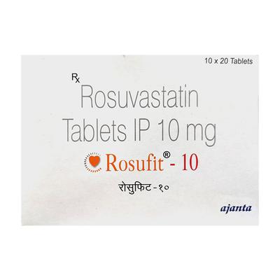 ROSUFIT 10 Tablet 20's - High Cholesterol-Dys