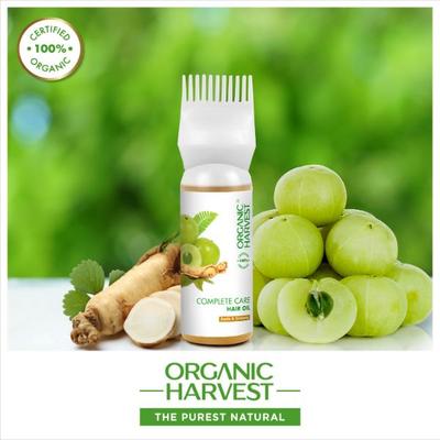 Organic Harvest Organic Amla Oil with Ginseng 150 ml - Hair Oils