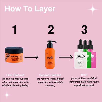 Pulp Cosmetics Off Duty Cleansing Balm 80 ml - Make Up Removers