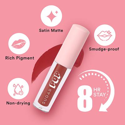 SUGAR POP Matte Lipcolor - 16 Terracotta 1.6 ml - Liquid Lipsticks