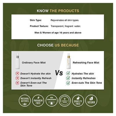 Coccoon Refreshing Face Mist 100 ml - Face Mists