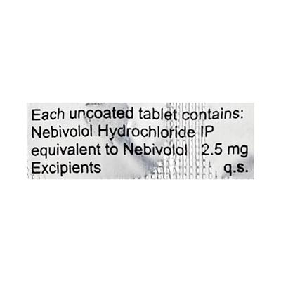 Nebula 2.5mg Tablet 10'S - Hypertension-Bet