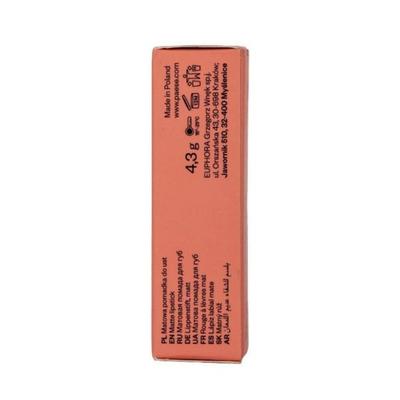 Paese Cosmetics Matte Lipstick Rice Oil, Vitamins C,E Mattologie 112 Vintage Red 4.3gm - Lipsticks