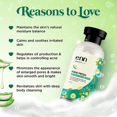 ENN Firm Fresh 5% Niacinamide Body Wash 300 ml - Shower Gels & Body Wash