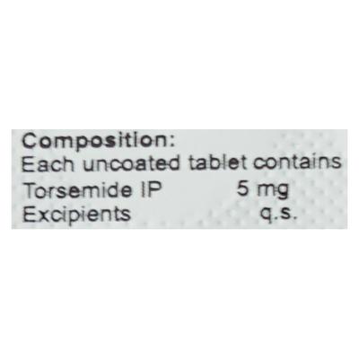 SEMITOR 5 Tablet 10's - Hypertension-Diu