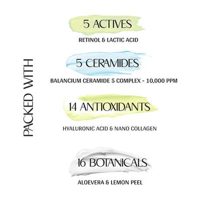 Mintree Certified Organic 2% Retinol Anti-Aging Serum, Reduces Wrinkles and Fine Lines 30 ml - Face Serum