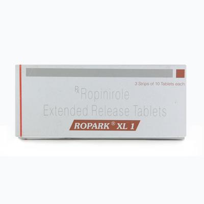 Ropark XL 1mg Tablet 10'S - Parkinsonism-Apd