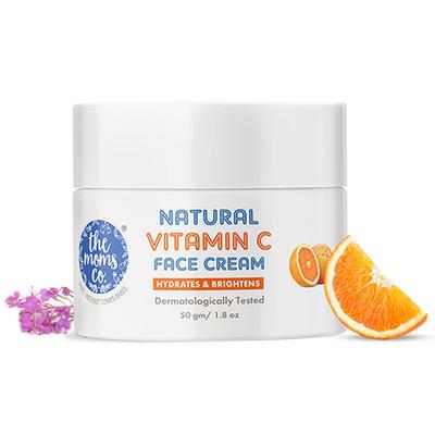 The Moms Co. Natural Vitamin C Face Cream 50 gm - Face Moisturizers