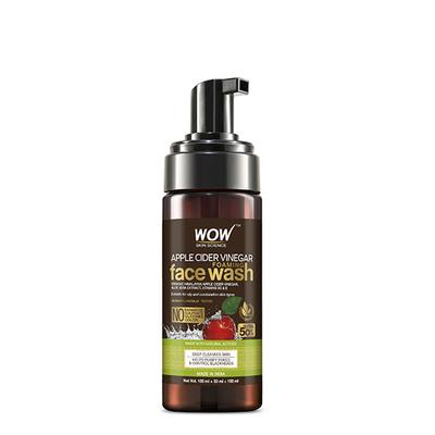 Wow Life Science Apple Cider Vinegar Foaming Face Wash 100 ml - Face Washes