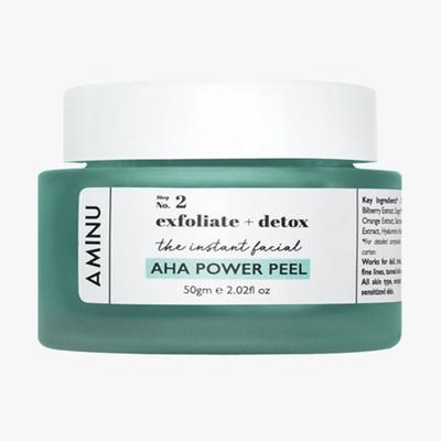 AMINU The instant facial - AHA Power Peel 50 gm - Masks & Peels