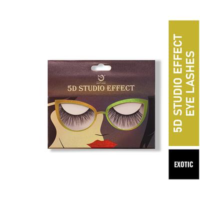 Matt Look 5D Studio Effect Luxury Eyelashes Collection with Strong Adhesive, 01-Exotic 1's - Eyelashes